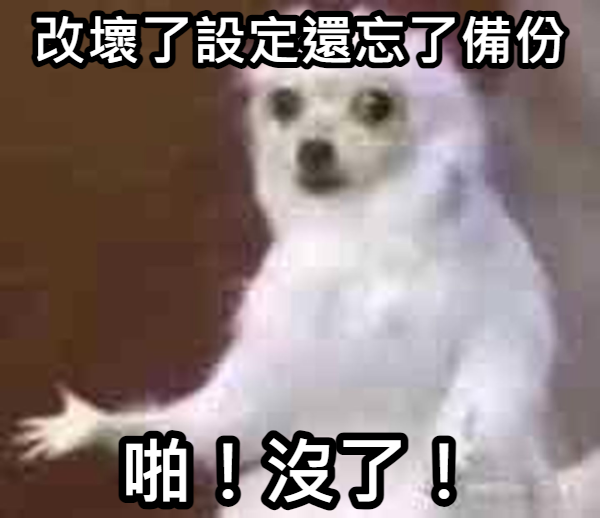沒了!